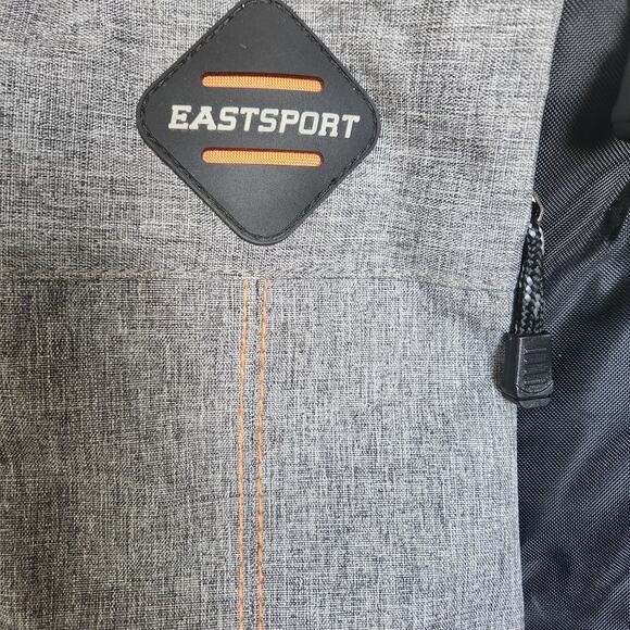 NEW Eastport Pro Defender Gray Laptop Backpack Padded Straps 18.5 ×12.5×7.5 - Picture 4 of 9